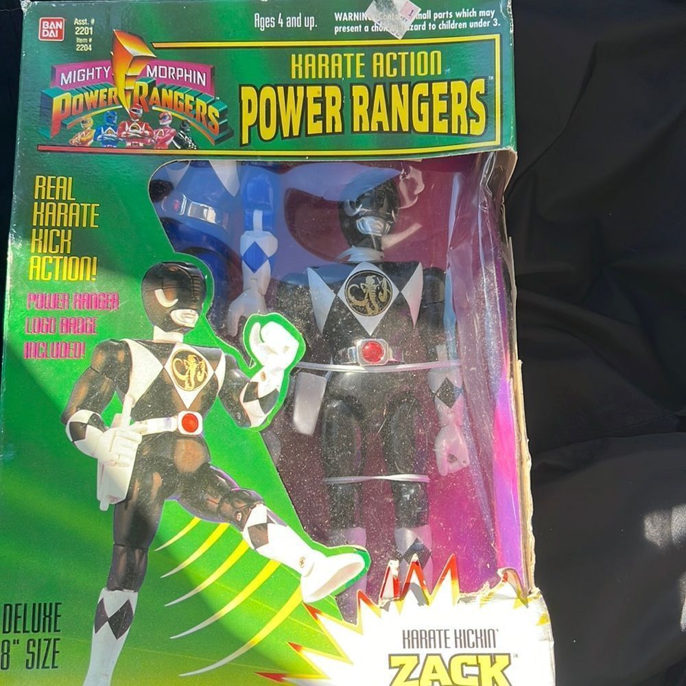 1994 Karate Action Power Rangers Karate Kickin’ Zack